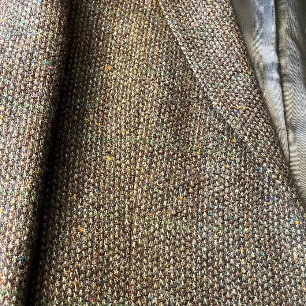 St. Michael Harris Tweed Men's Blazer 42L - Picture 3 of 7